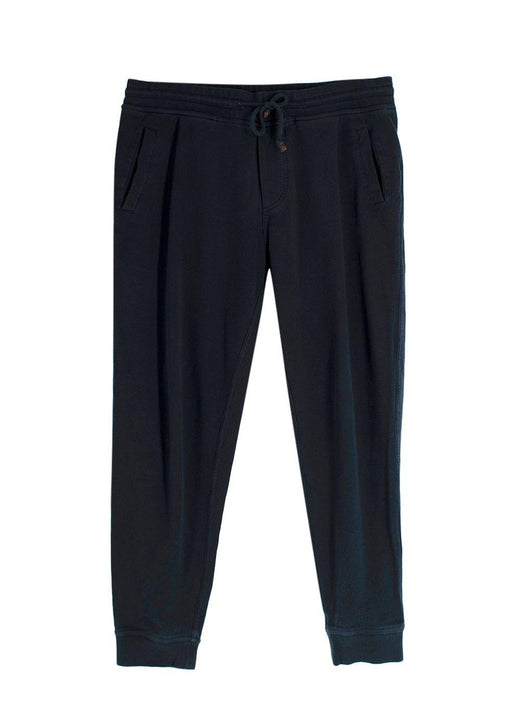 Brunello Cucinelli Navy Sweatpants