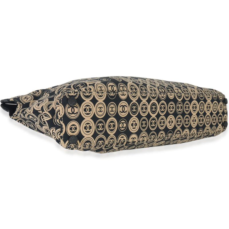 Chanel Fabric Coco  Logo Bag