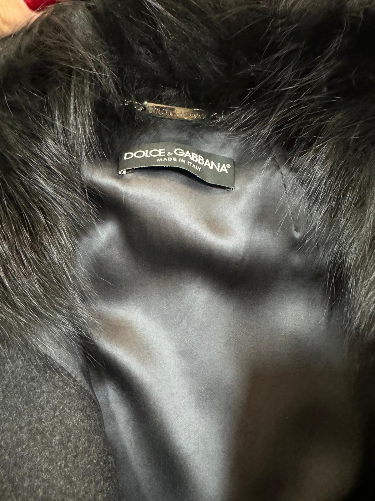 Dolce & Gabbana Mink Fur Coat