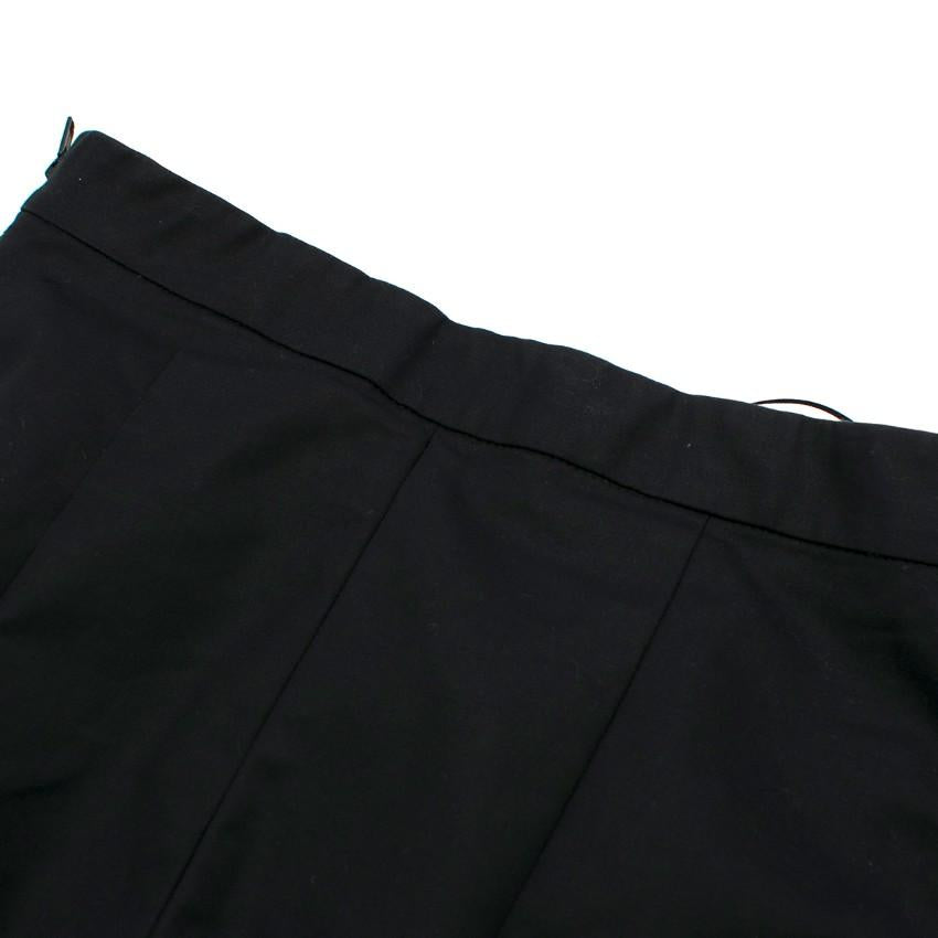 Acne Black Hayworth Mini Skirt