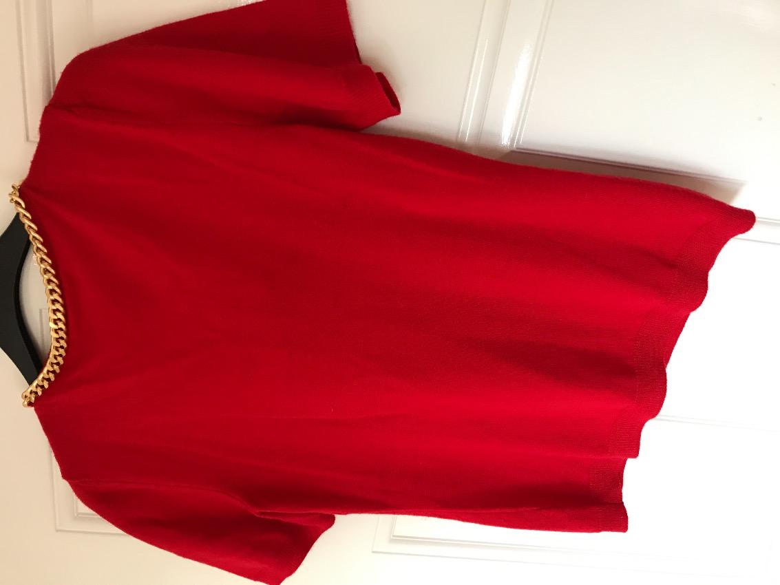 Moschino Gold Chain Jumper