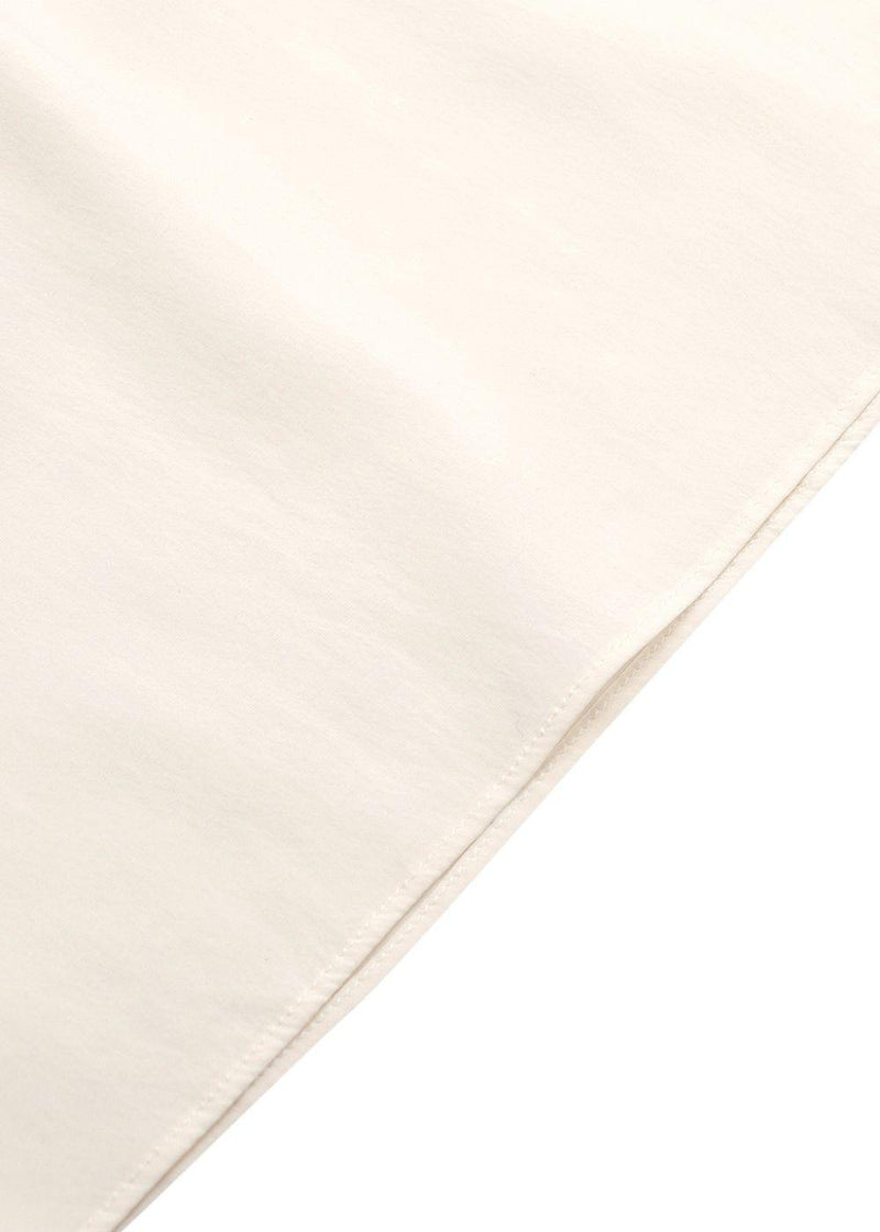 Brunello Cucinelli Cream Silk Satin Blouse