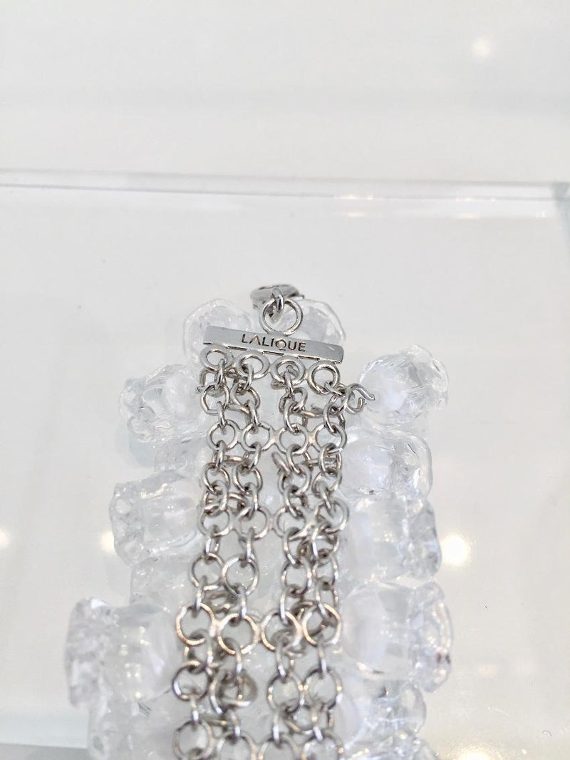 Lalique Rare Muguet Lily of the Valley Crystal Bracelet