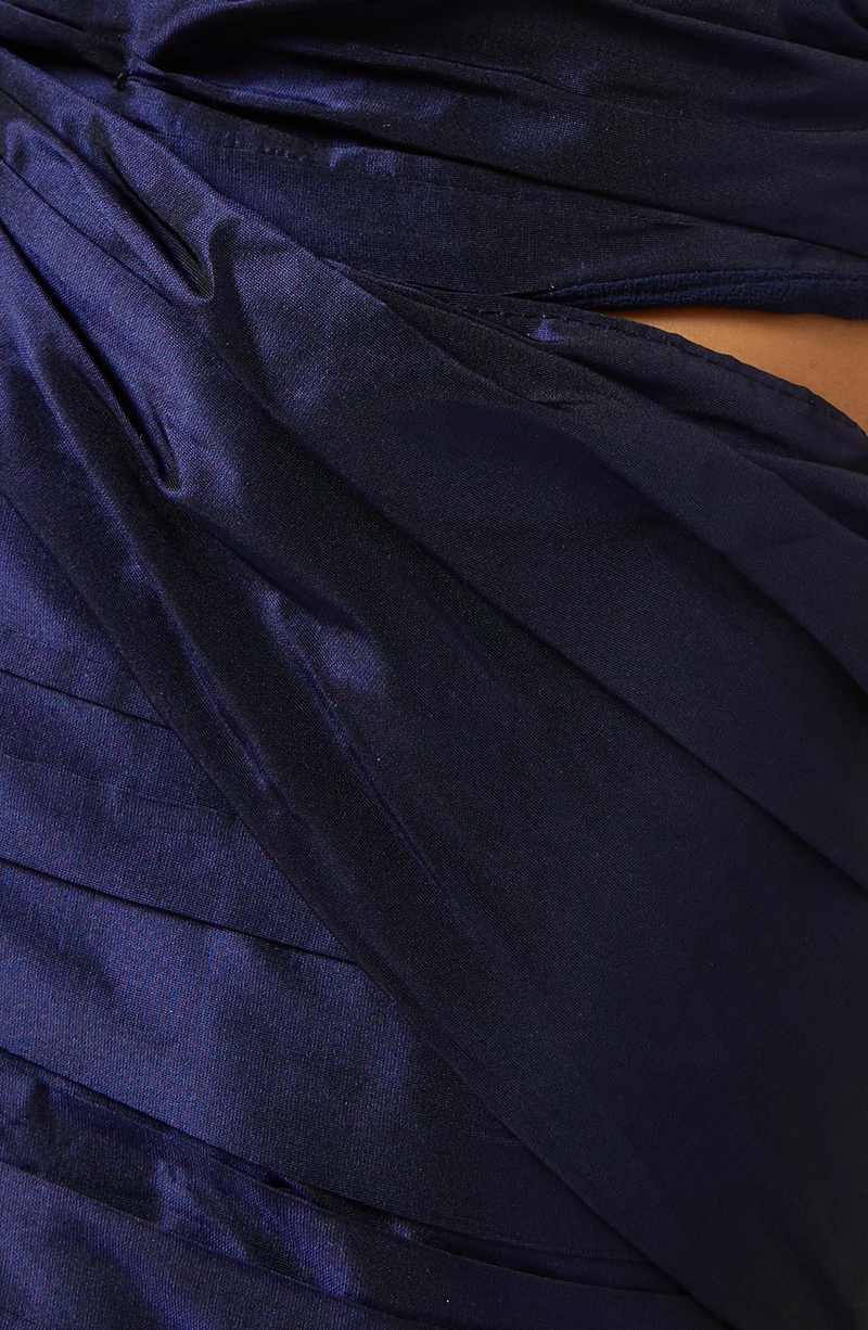 Sandra Mansour Méditerranéenne Draped Maxi Skirt