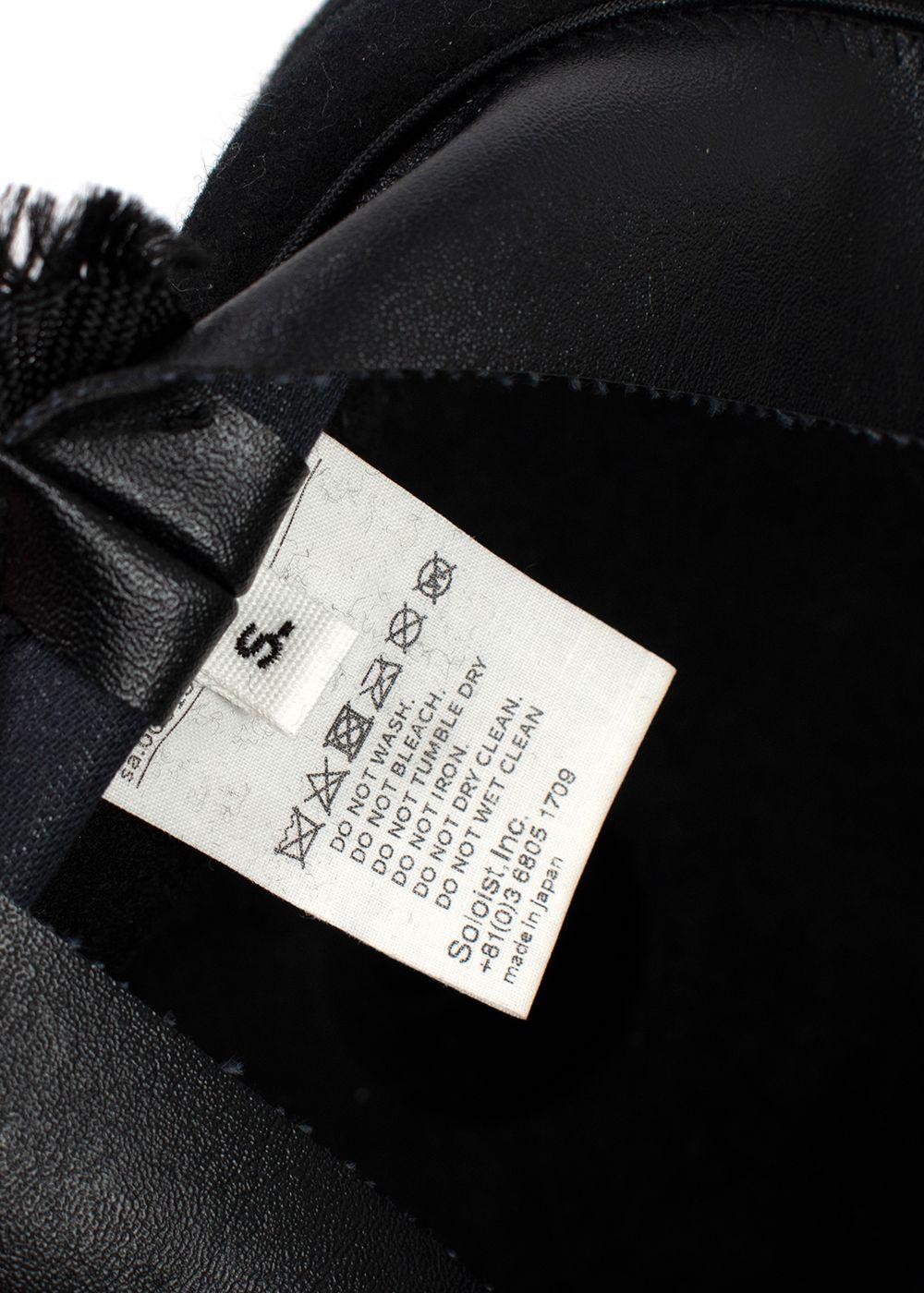 Takahiromiyashita The Soloist. Black Felt Horn Cap