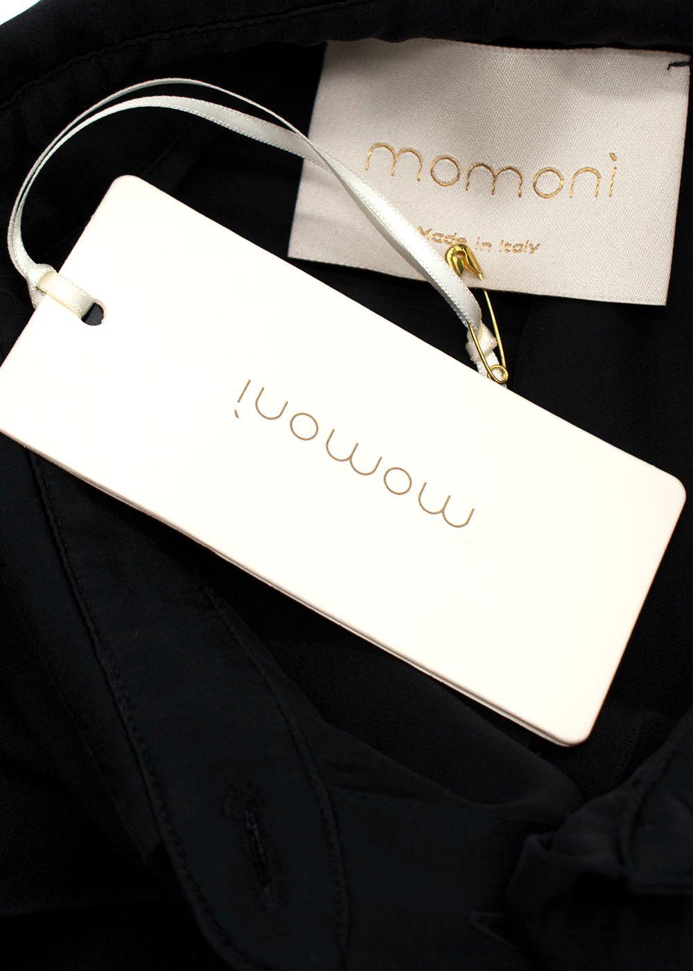 Momoni Black 'Arles' Silk Shirt