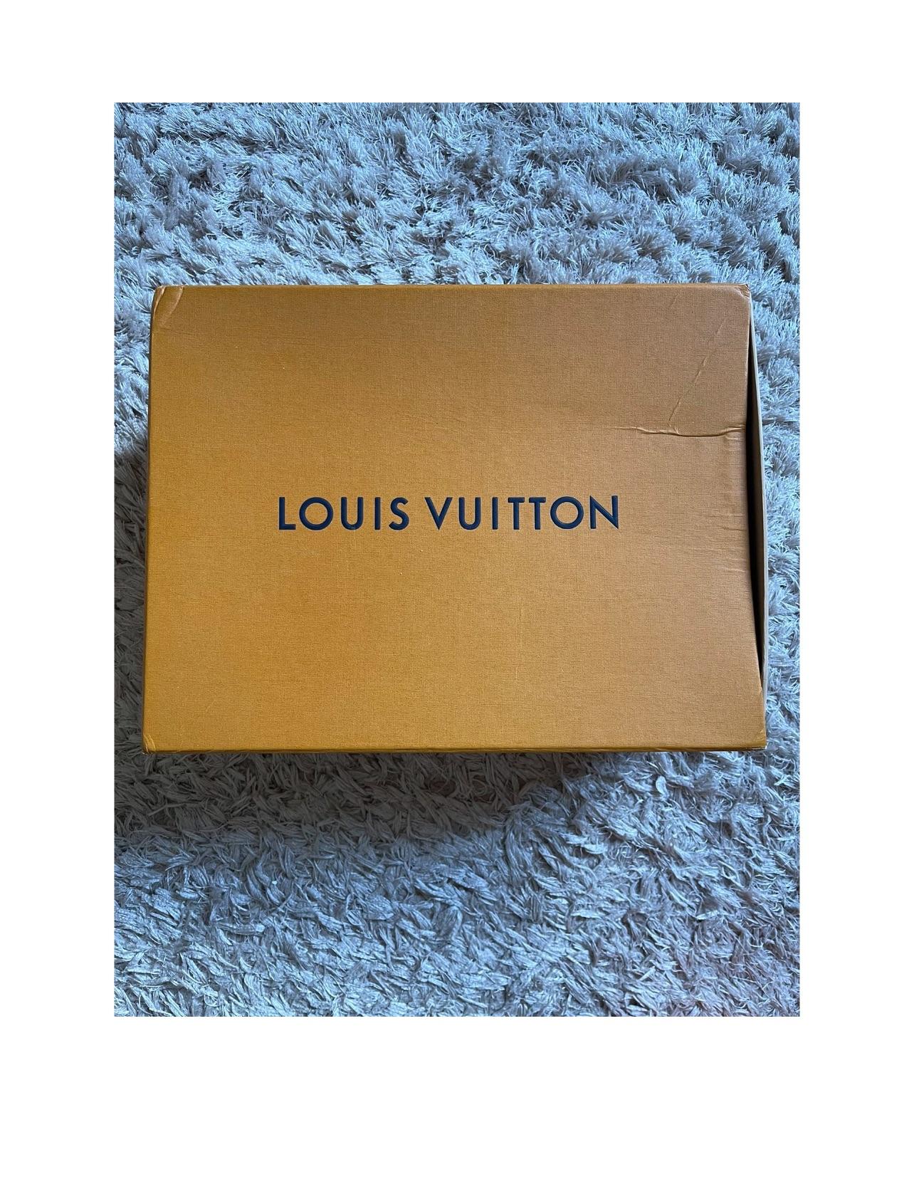 Louis Vuitton Damier Suede Easy Mule