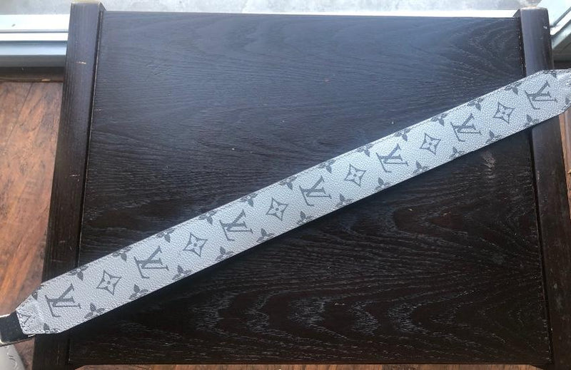Louis Vuitton Silver & Black Keepall Shoulder Strap