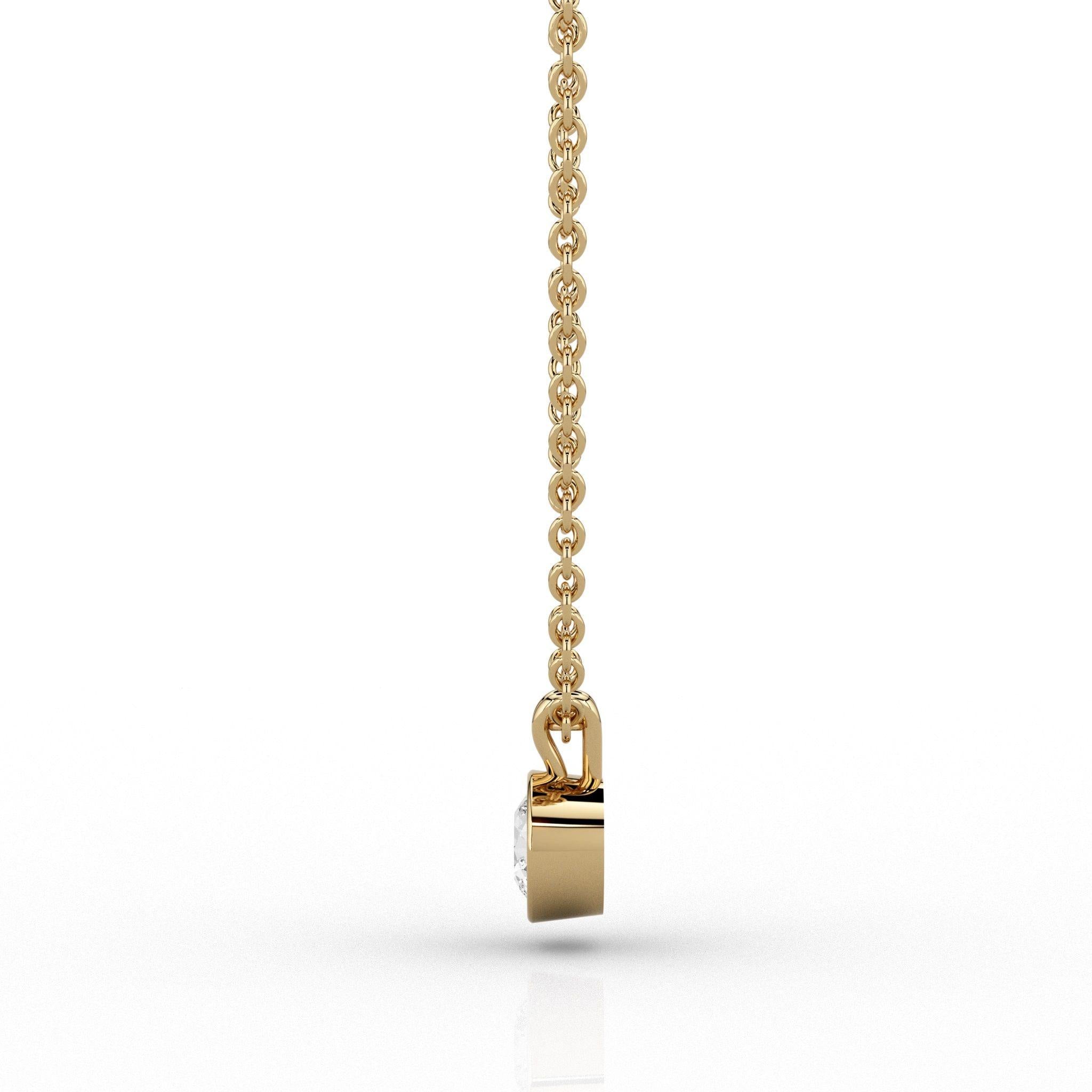 Rae 0.48ct Pendant in 18ct Yellow Gold