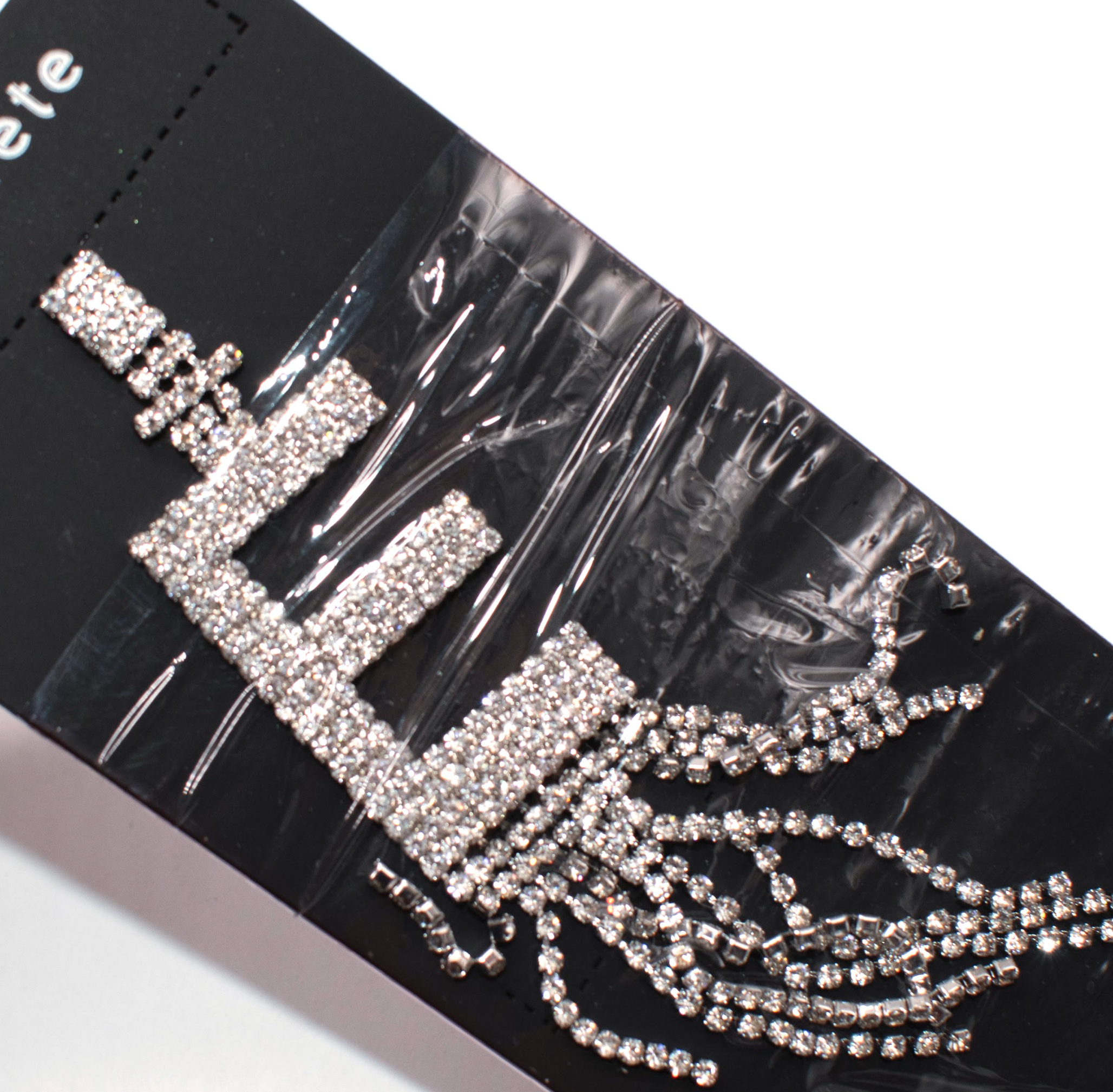 Retrofête Silver "E" Alphabet Earring
