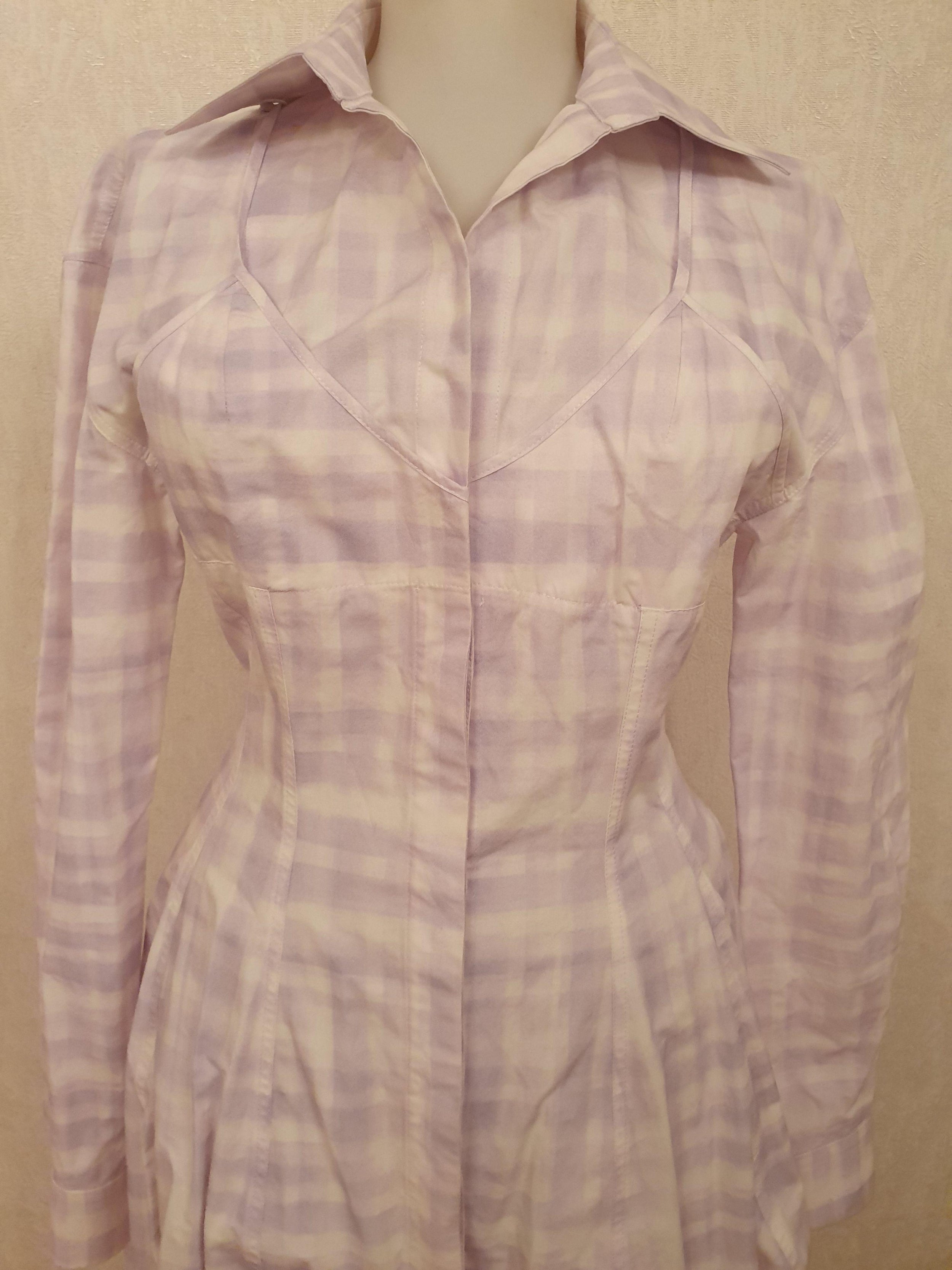 Pink gingham Le Coup De Soleil Valensole shirt dress
