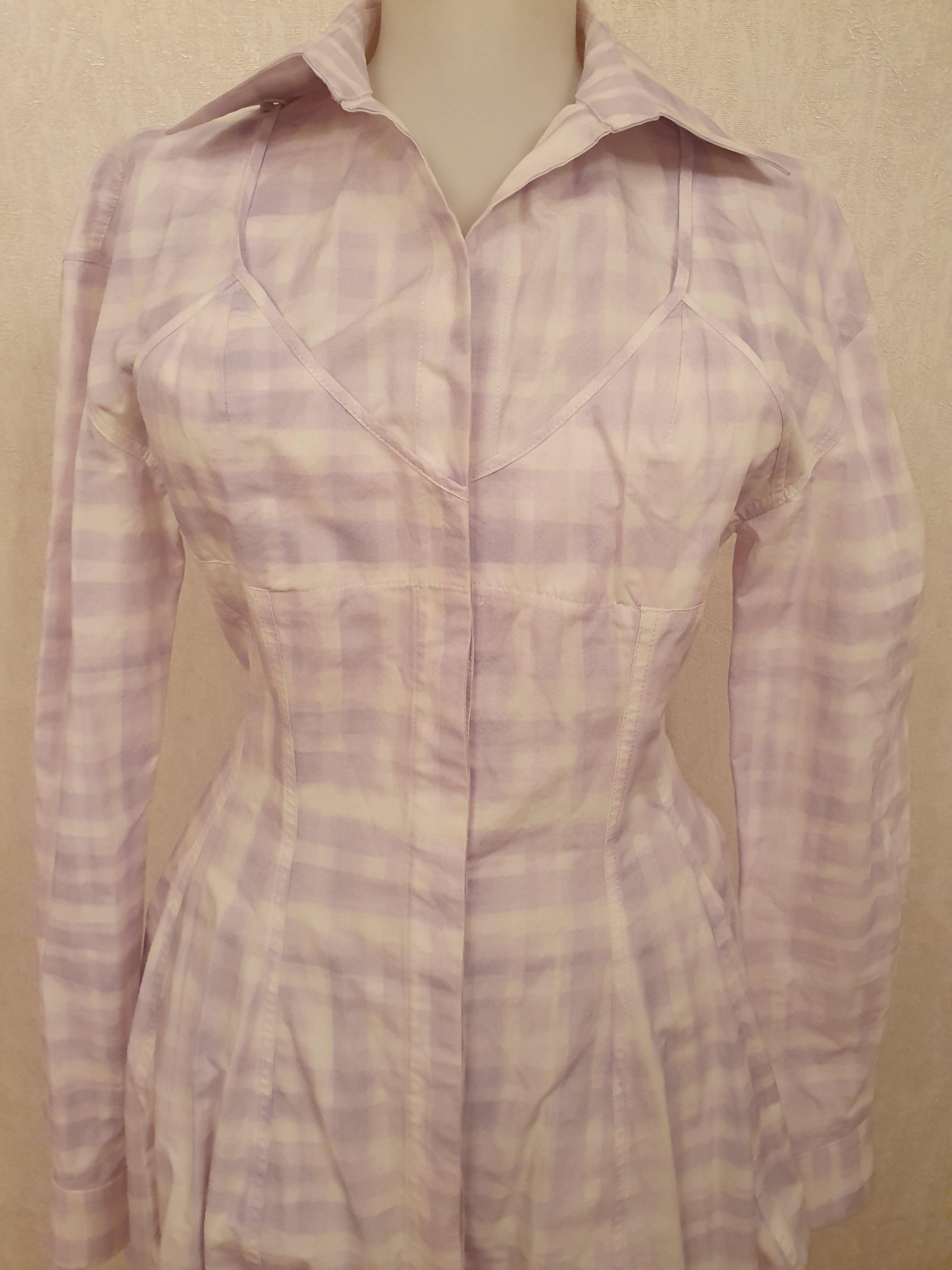 Pink gingham Le Coup De Soleil Valensole shirt dress