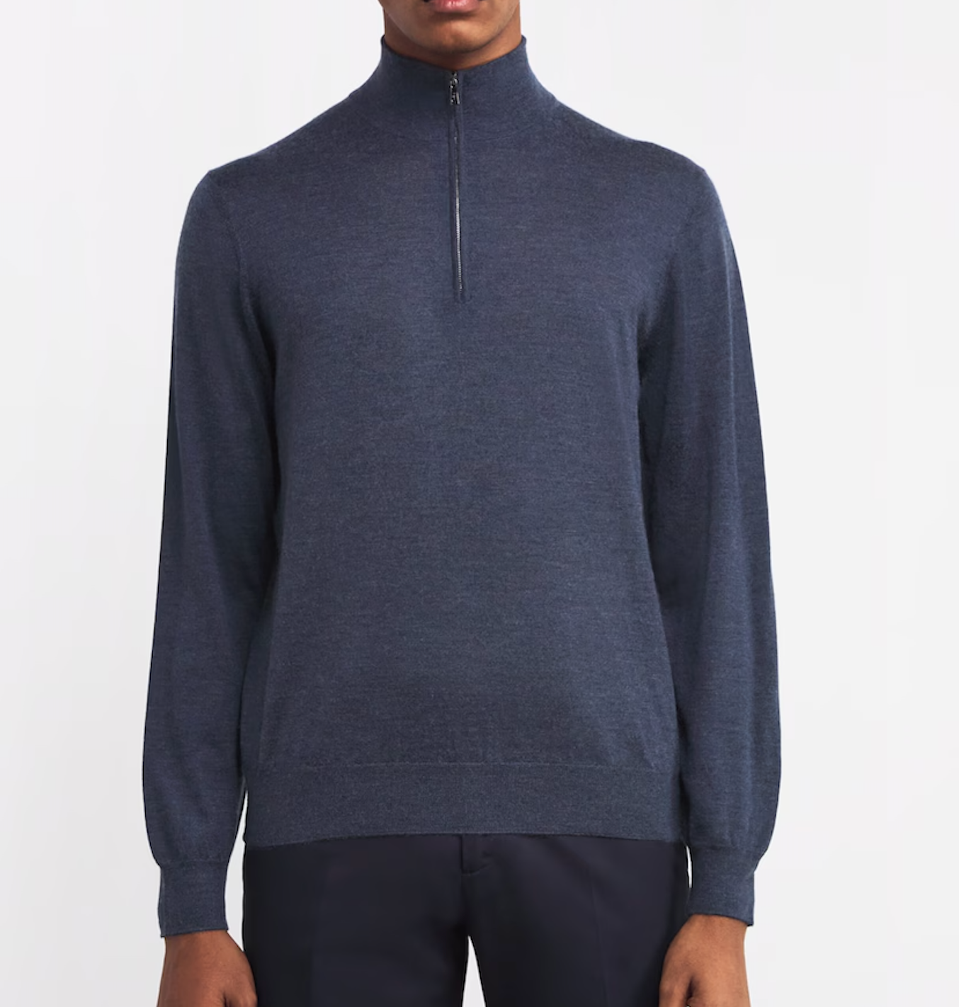 Fioroni Cashmere Cashmere Quarter-Zip Sweater