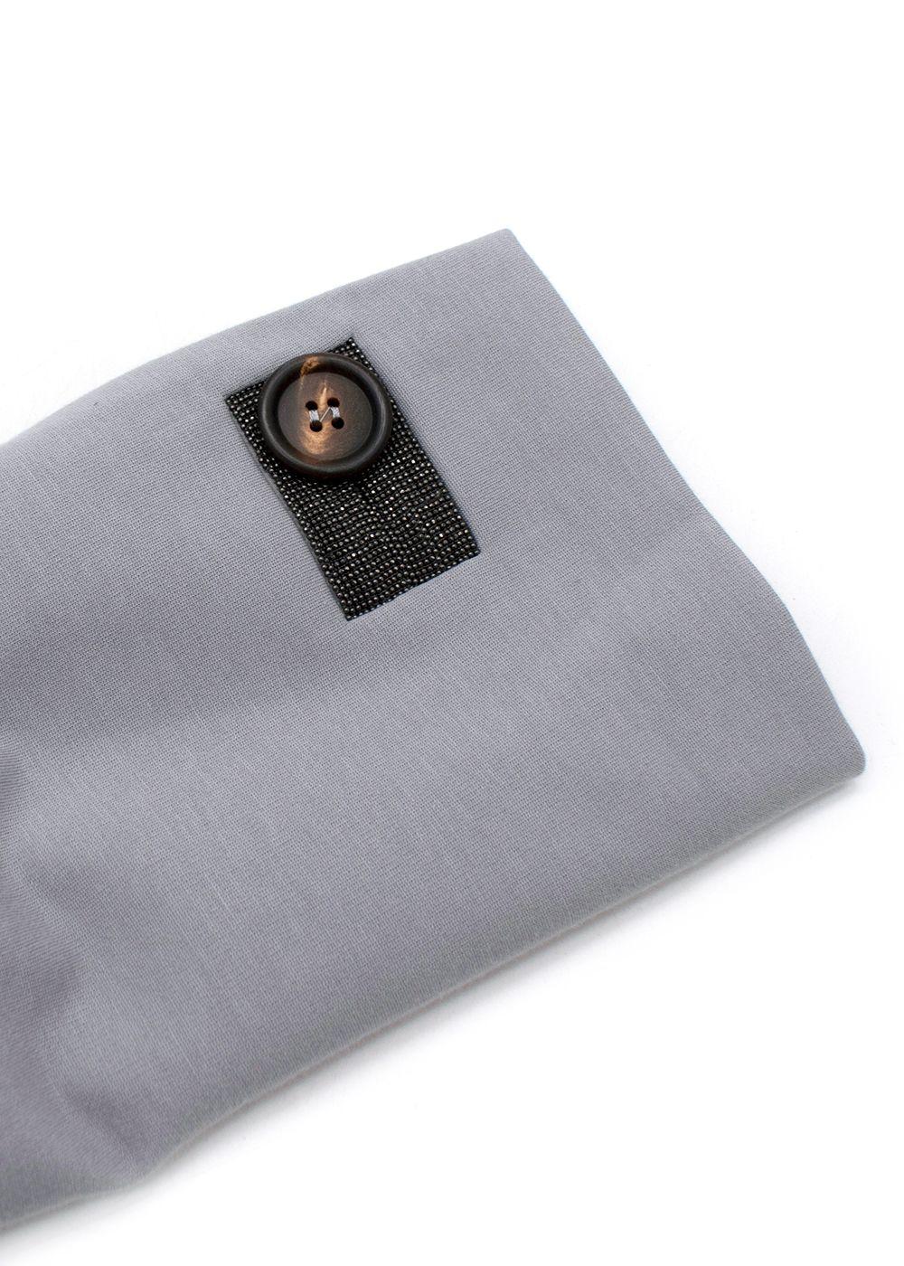 Brunello Cucinelli Grey Blazer and Trouser Two Piece Suit