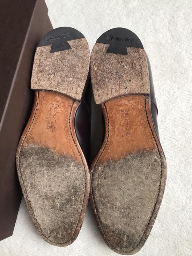 Church's Brown Calfskin Oxford Shoes