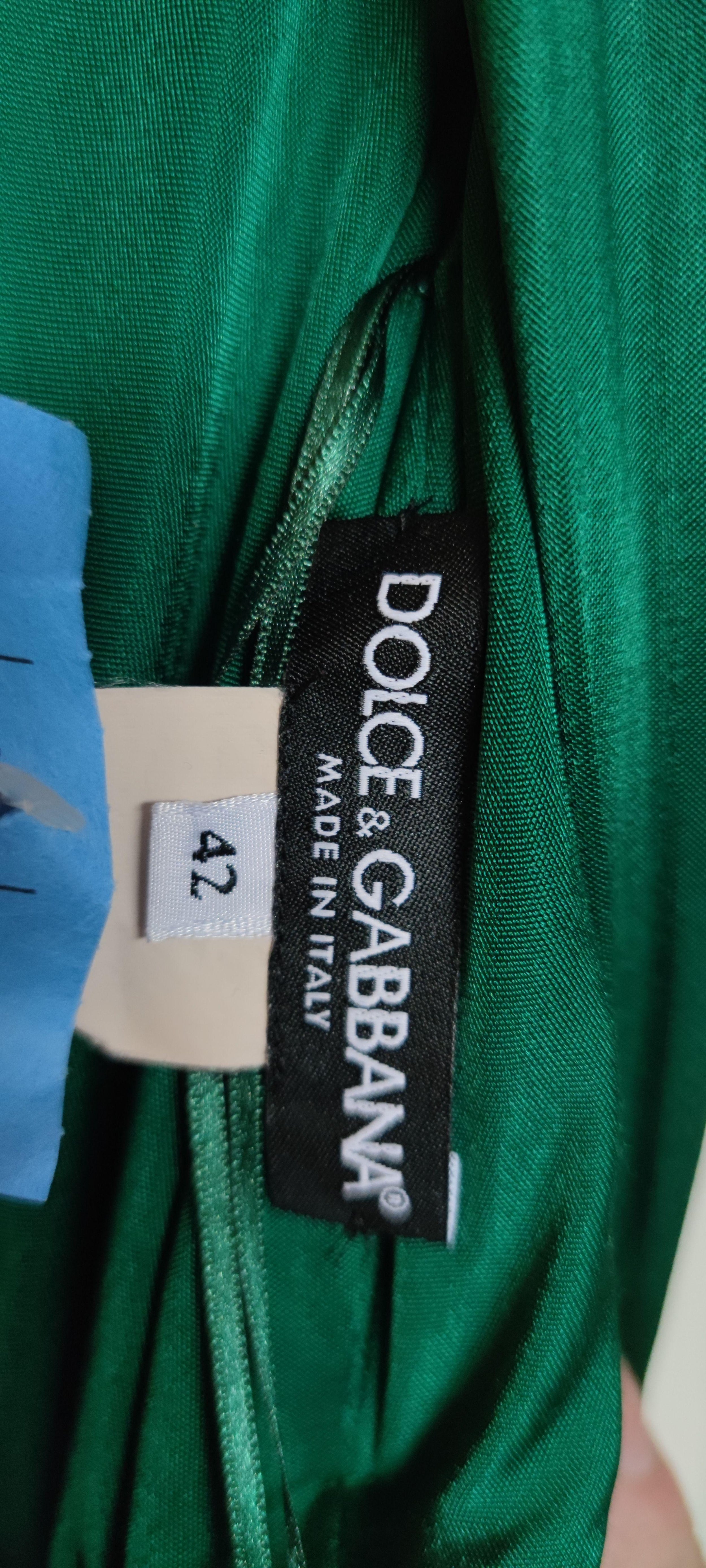 Emerald Draped Bodycon Dress
