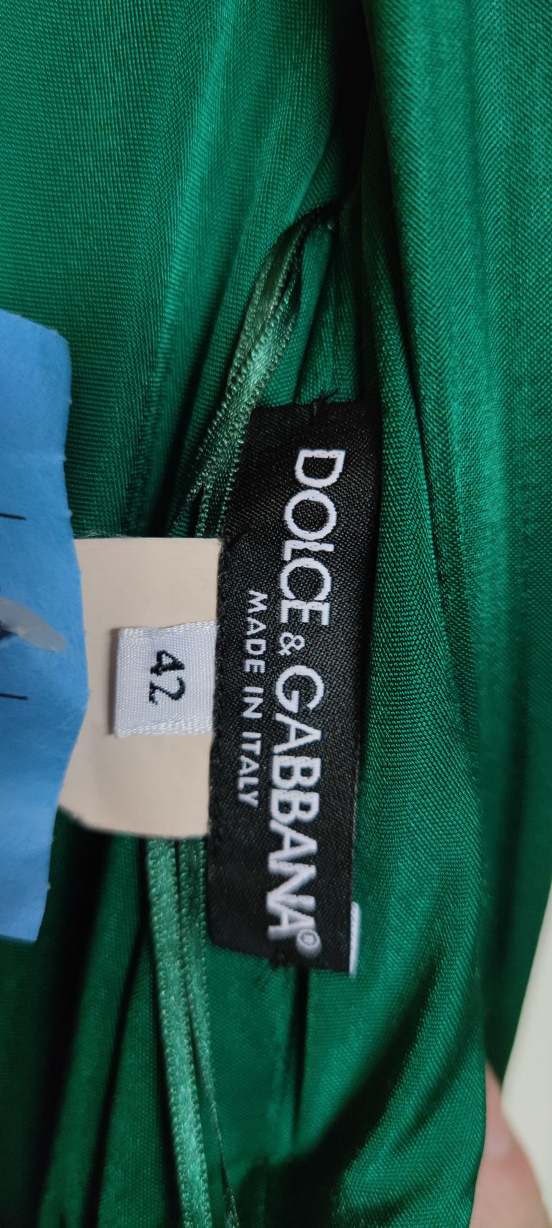 Emerald Draped Bodycon Dress