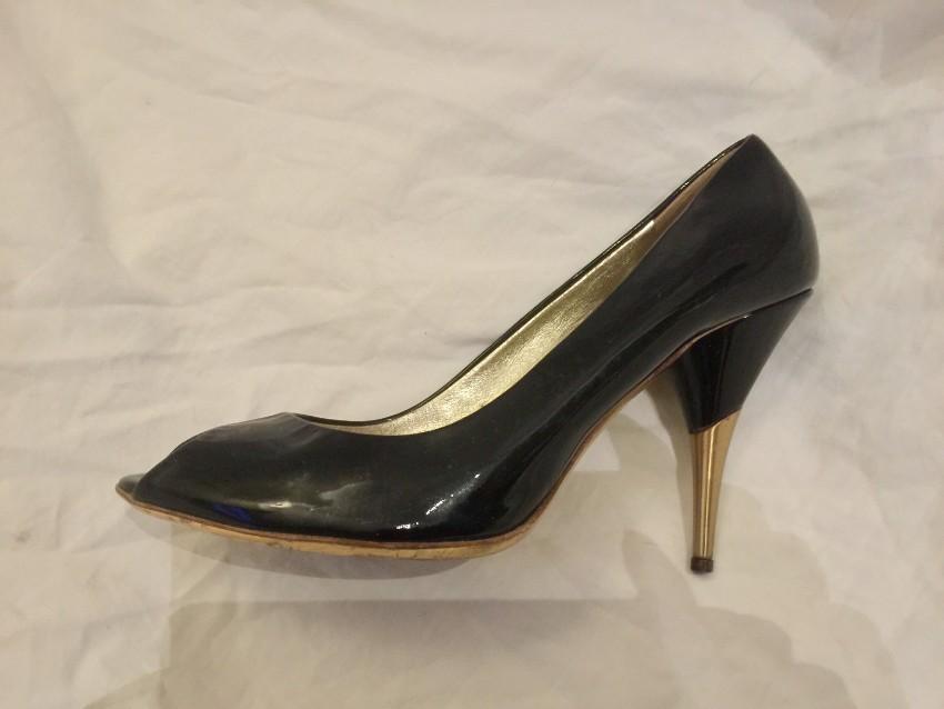 Miu Miu Peep-Toe Patent Pumps