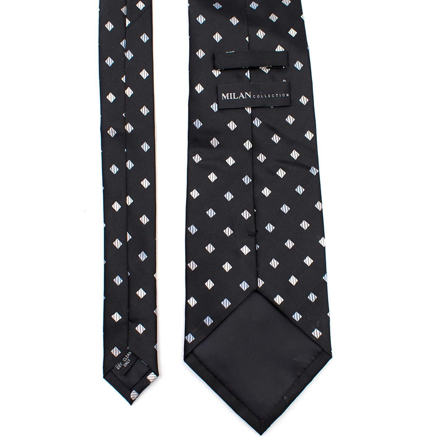 Milan Collection Crystal Embellished Tie