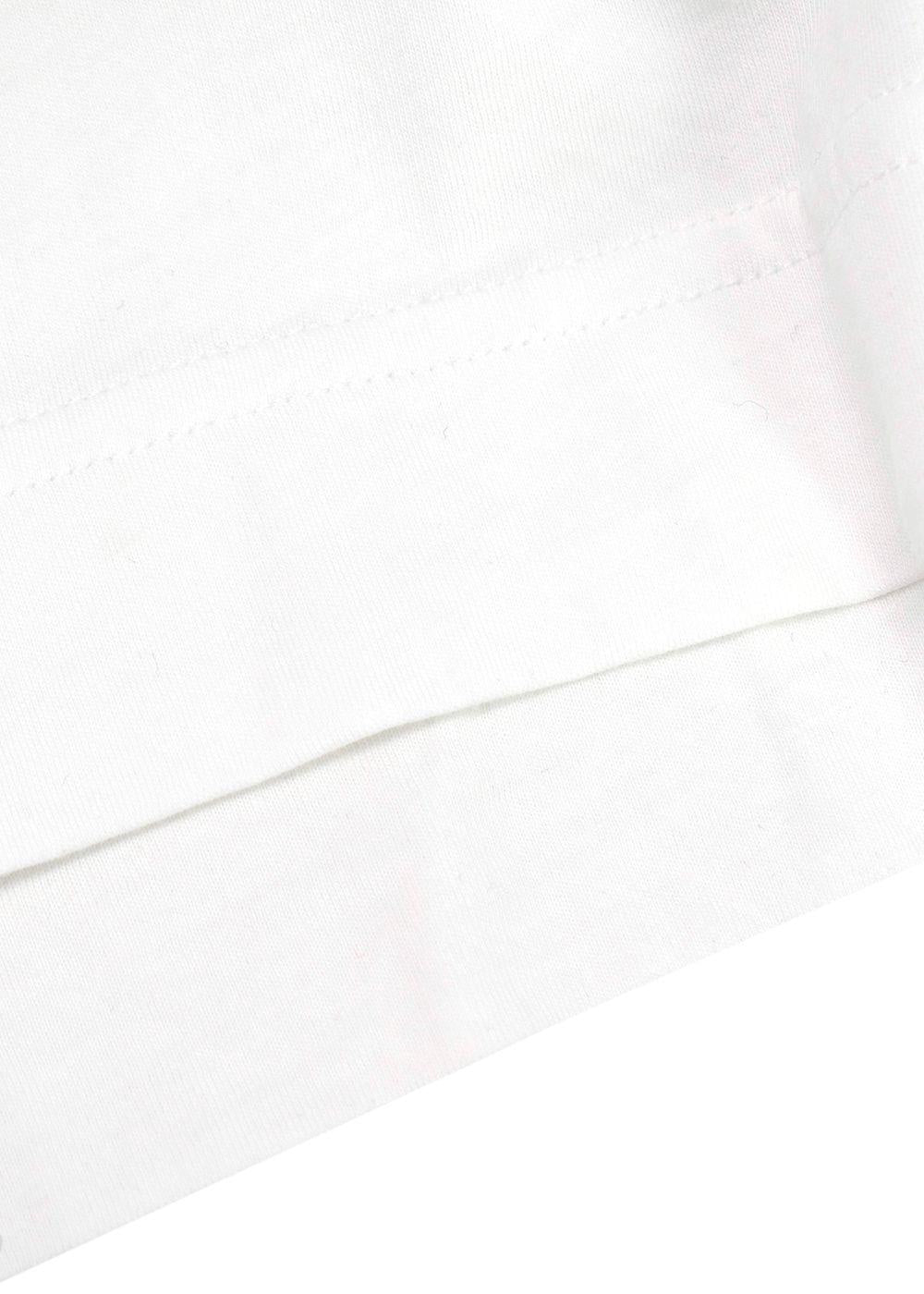 Adam Lippes White Cotton V-neck T-shirt
