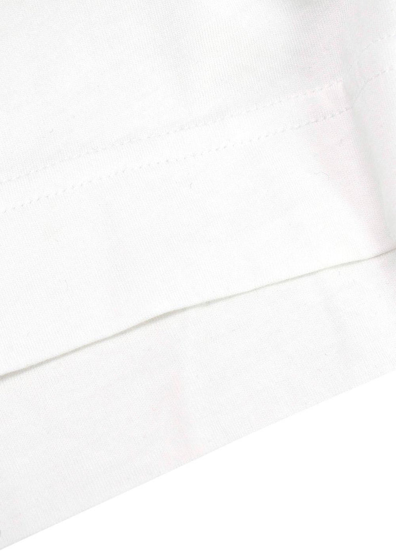 Adam Lippes White Cotton V-neck T-shirt
