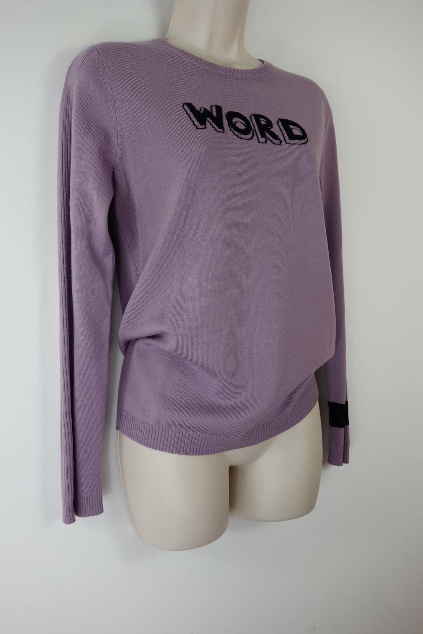 Purple Wool Word Jumper