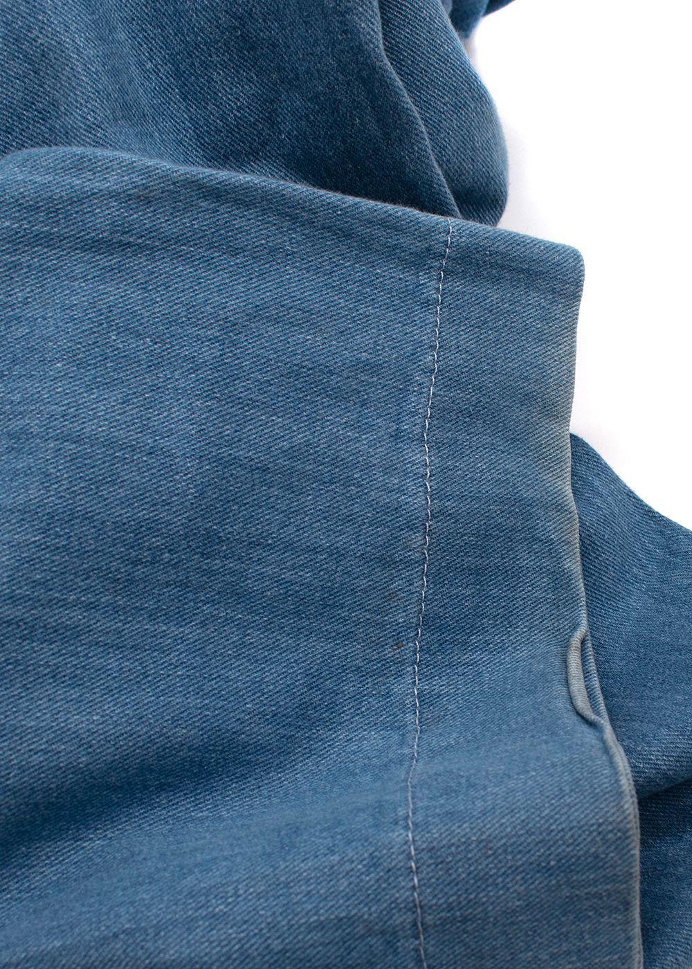 Victoria Beckham High Waisted Wide Leg Jeans