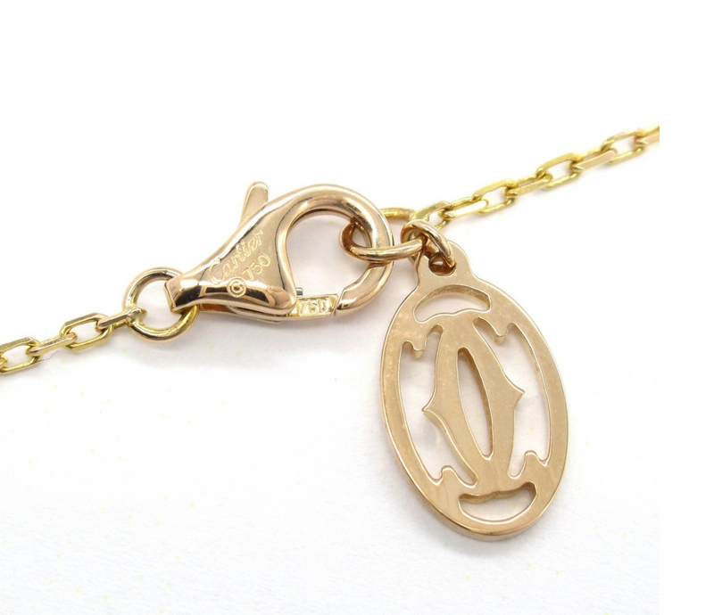 Cartier Cartier d'Amour Diamond Heart Rose Gold Necklace