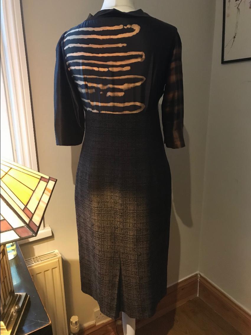 Max Mara Tweed & Silk Dress