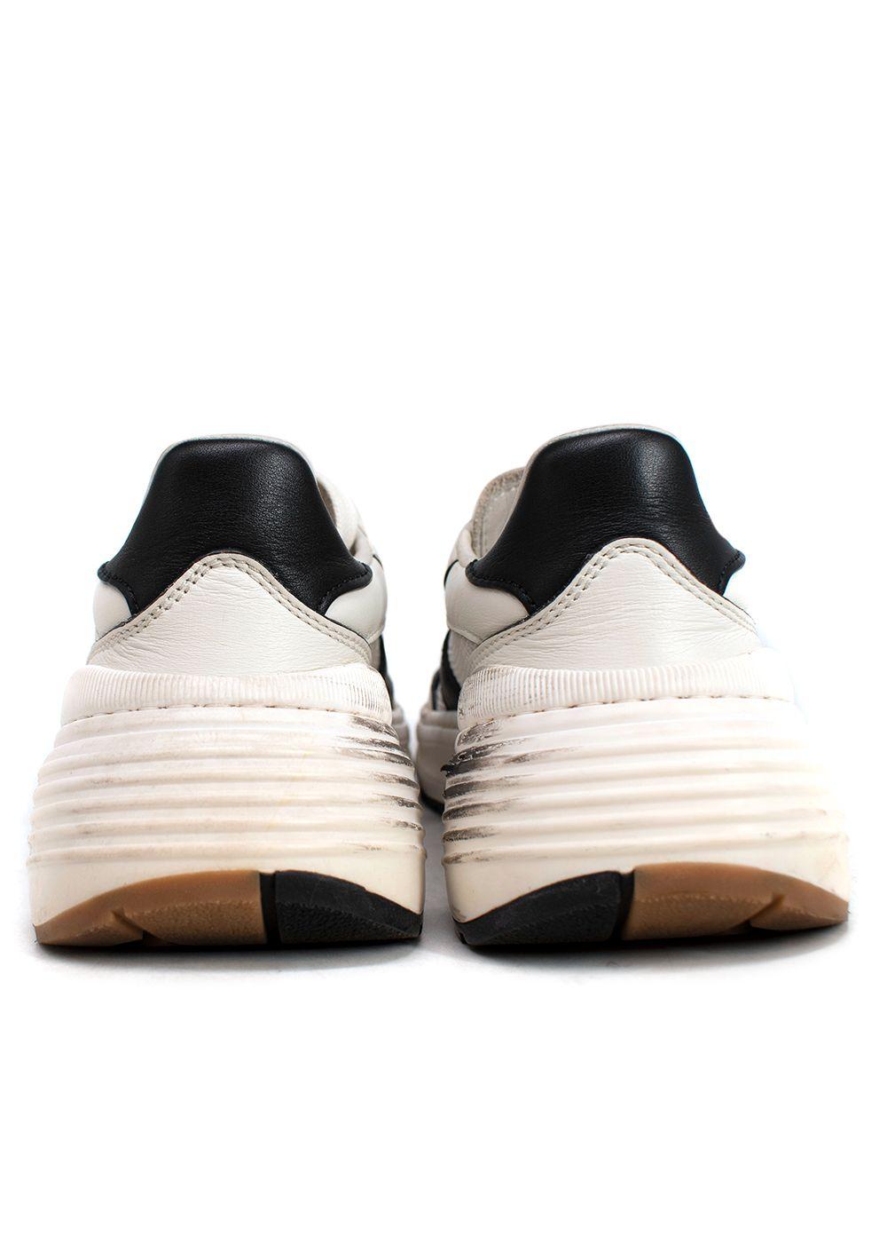 Bottega Chunky Black & White Sneakers