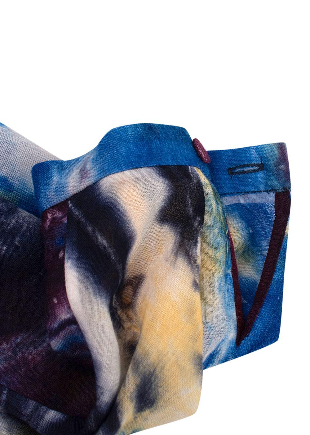 Gabriela Hearst Multicoloured Tie Dye Maxi Dress