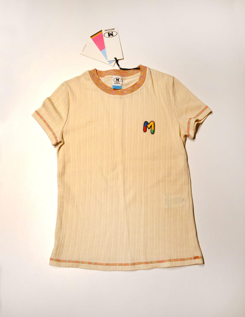 M Missoni Ribbed T-Shirt