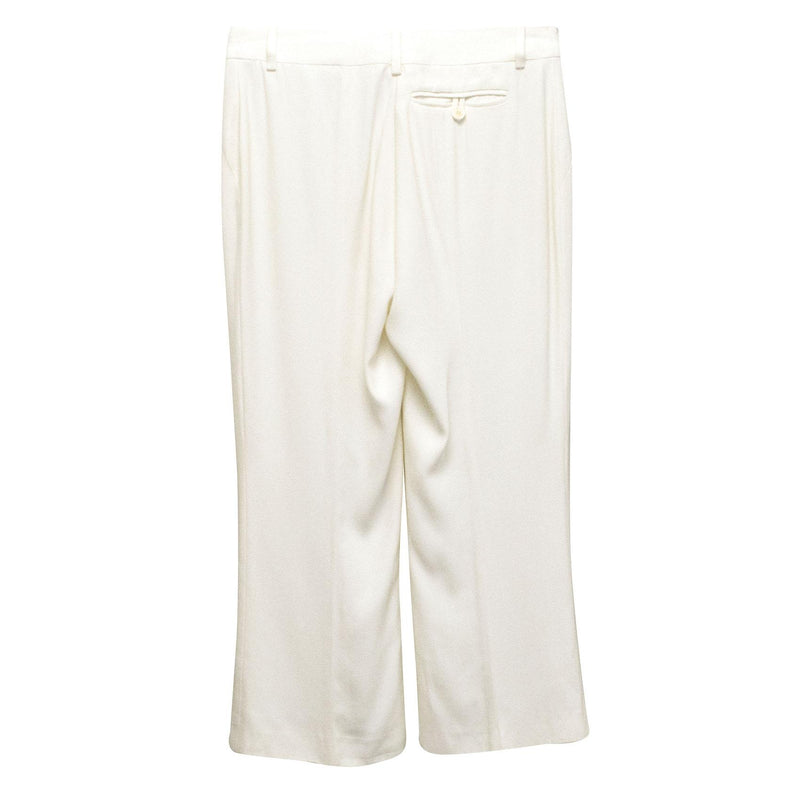 Alexander McQueen White Trousers