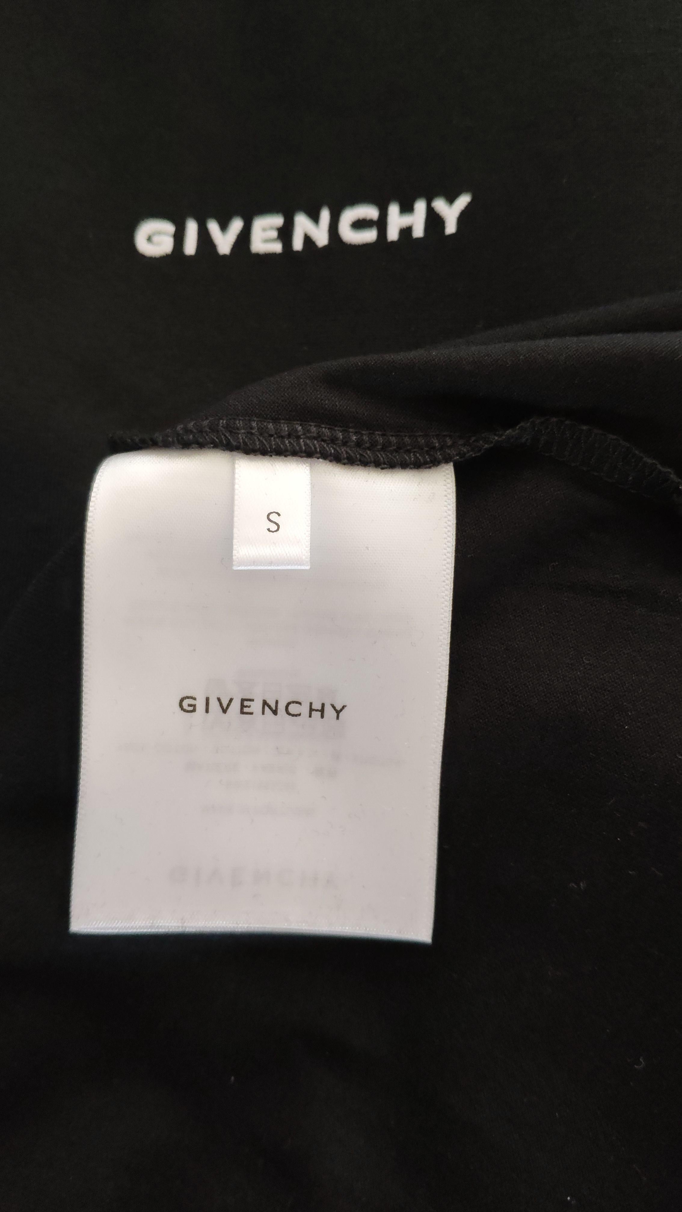 Givenchy Black Cut Out T-Shirt Dress