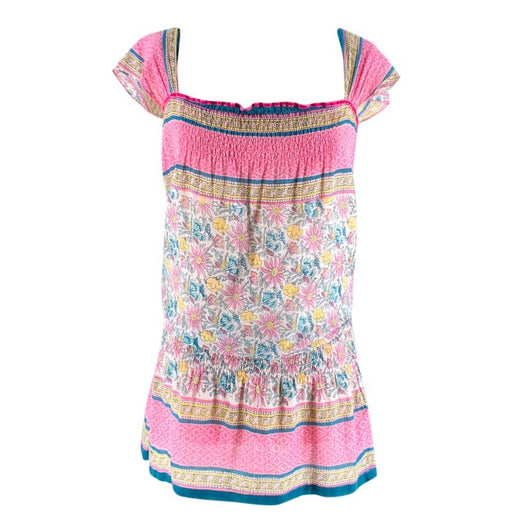 Lolita Jaca St Barth Floral Print Top
