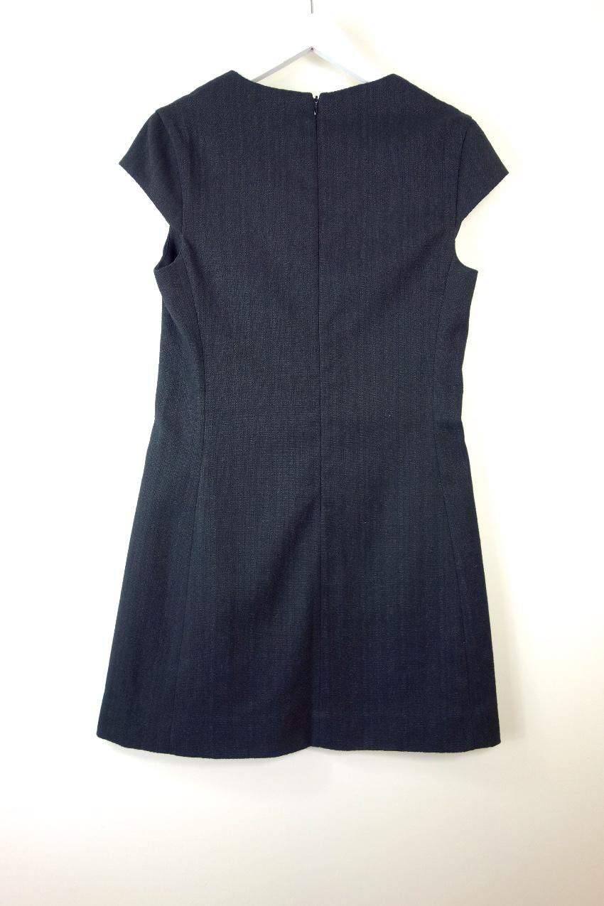 L'Agence Black Tailored Mini Dress
