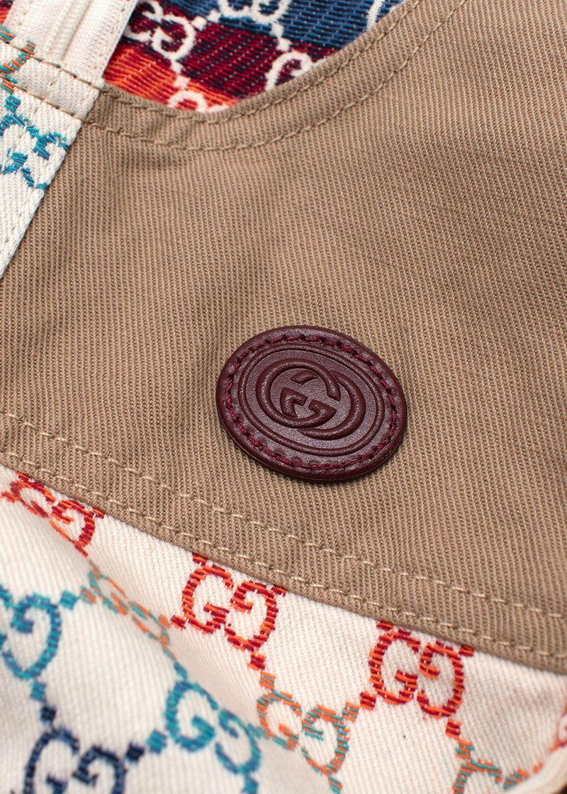 Gucci Kids Multi-coloured Jacquard Dress