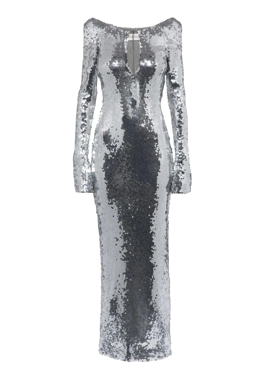 16Arlington Silver Sequin Solare Gown