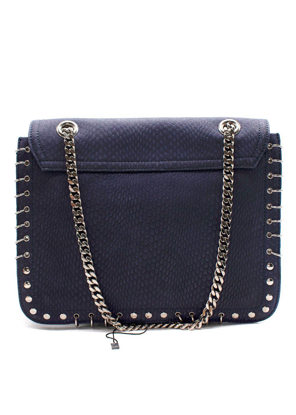 Emilio Pucci Navy Blue Shoulder Bag