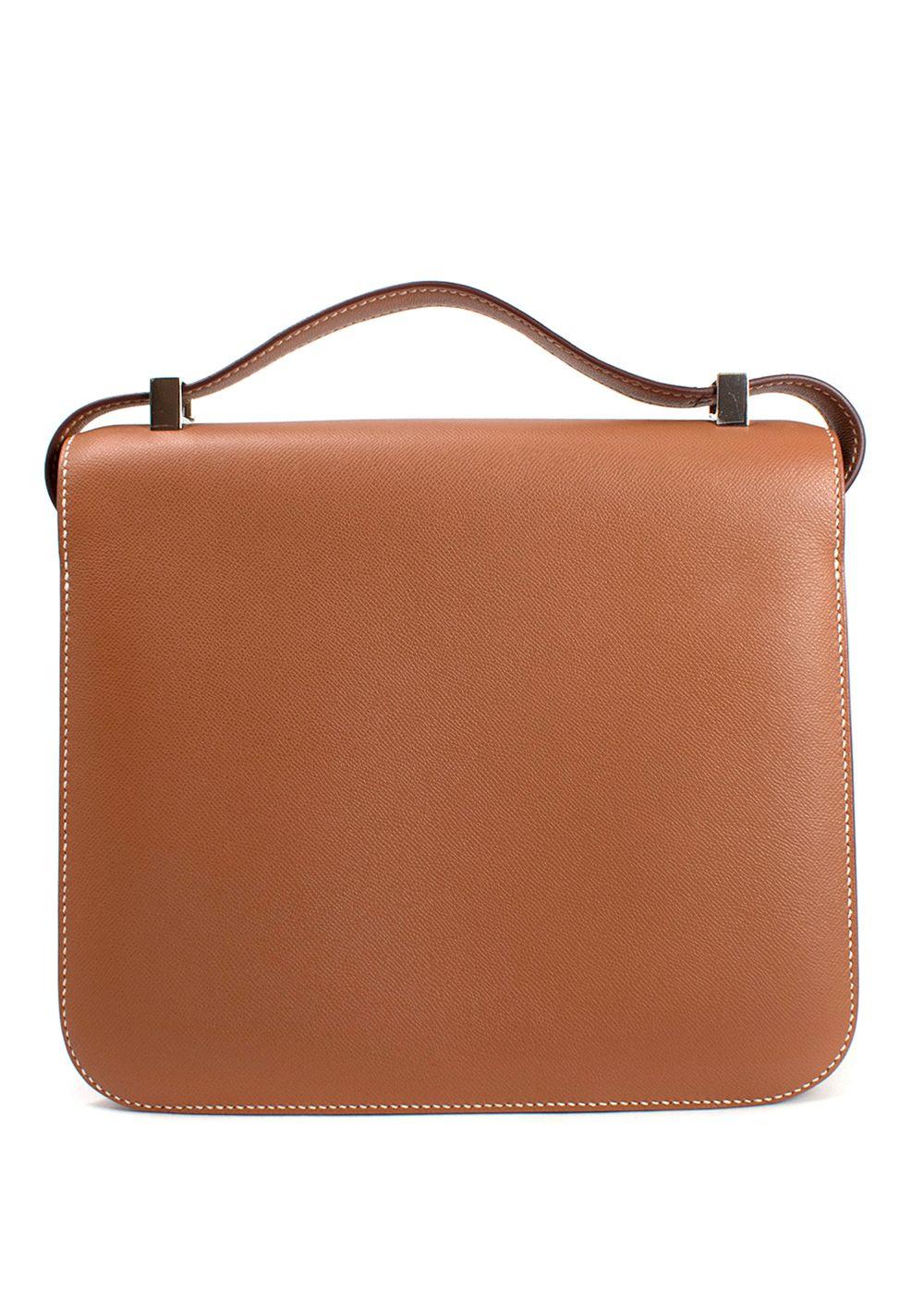 Hermès Constance 24 in Gold Madame Leather with Palladium Lizard Hardware
