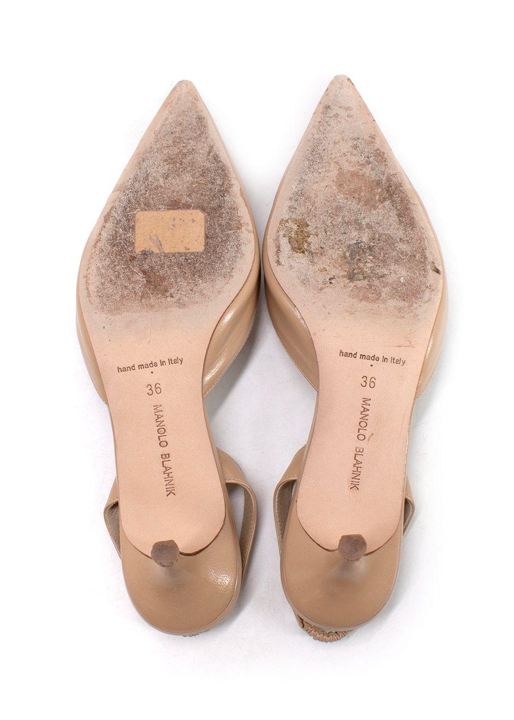 Manolo Blahnik Carolyne Slingback Pumps