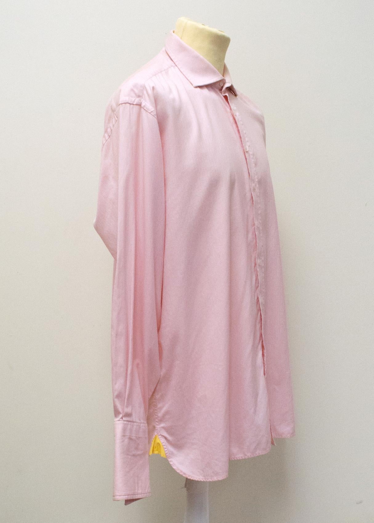 Aquascutum two fold cotton shirt