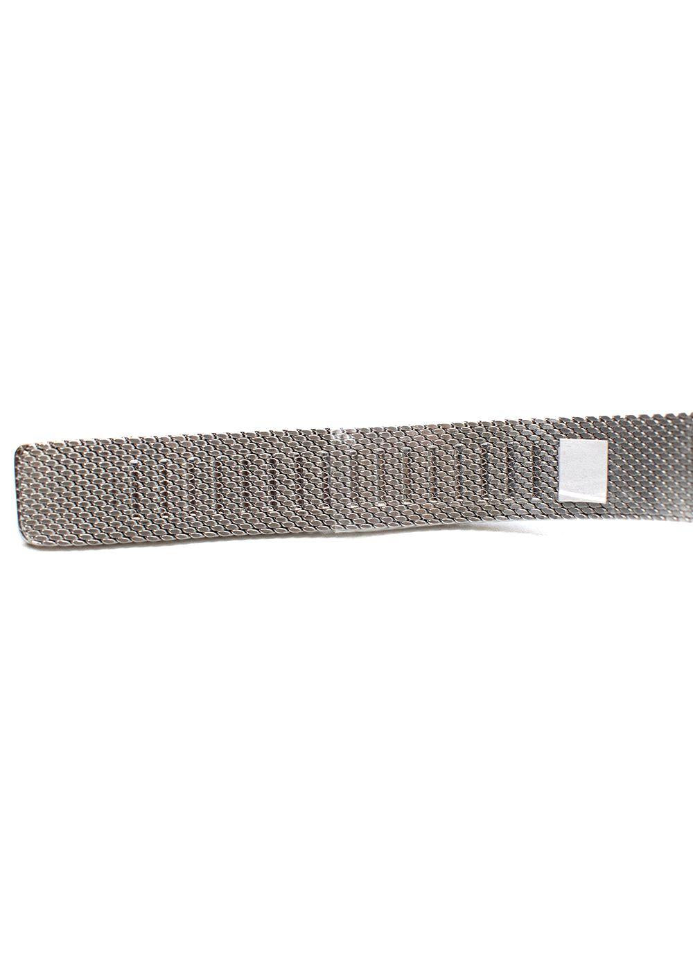 Fendi Palazzo Diamond Marker Mesh Strap Watch