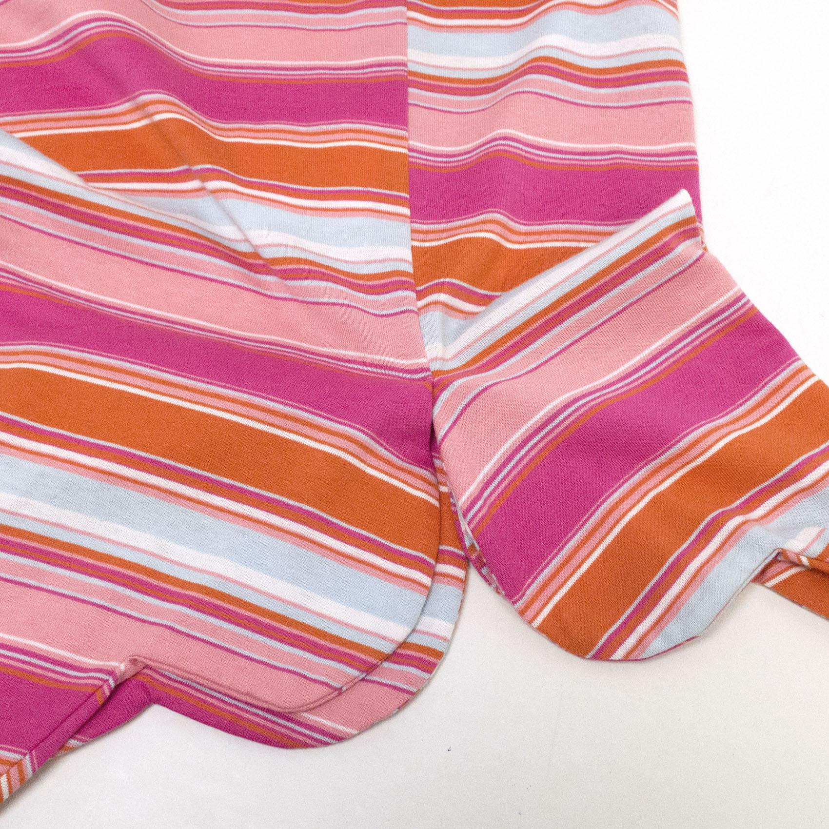 Comme des Garcons Striped Sleeveless Top