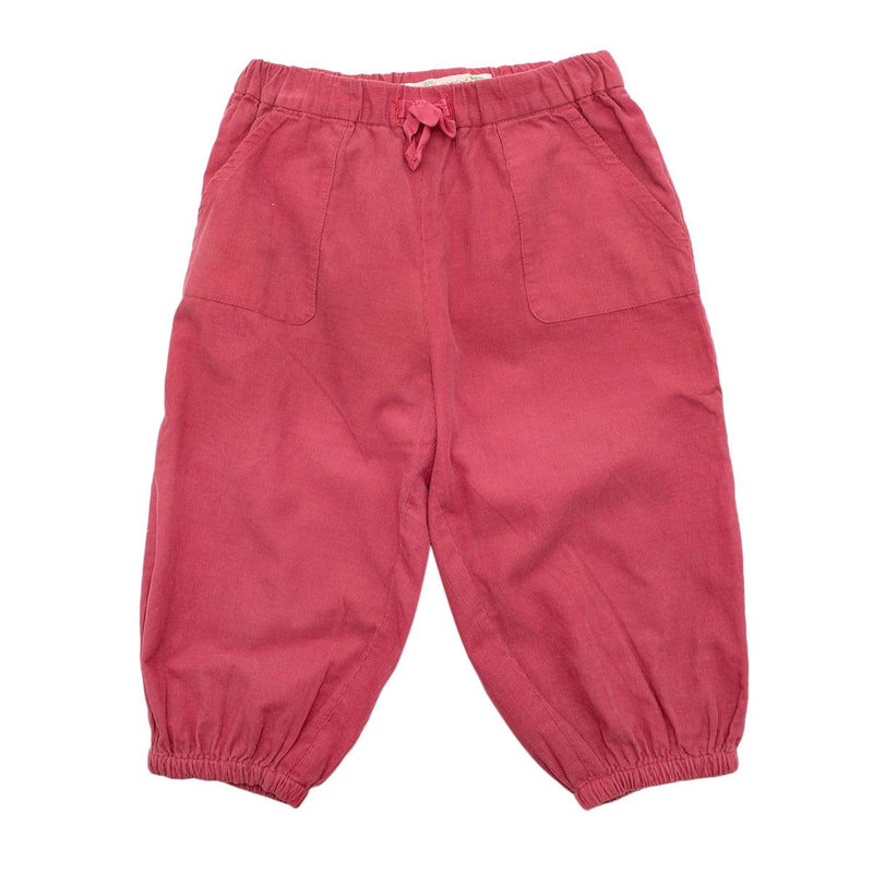 Pink Baby Corduroy Trousers