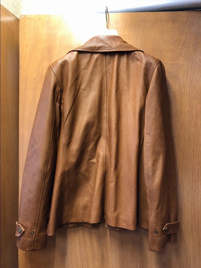Ralph Lauren Tan Leather jacket