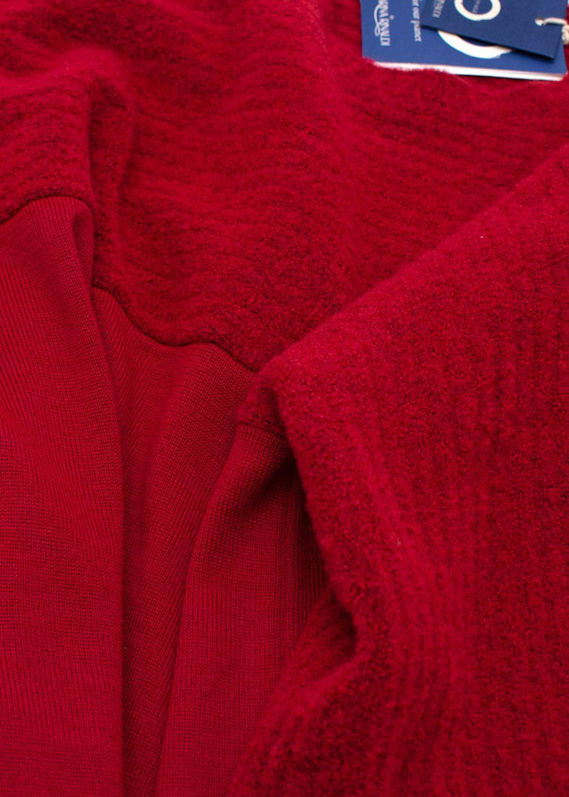 Marina Rinaldi Red Maglia Tricot Sweater