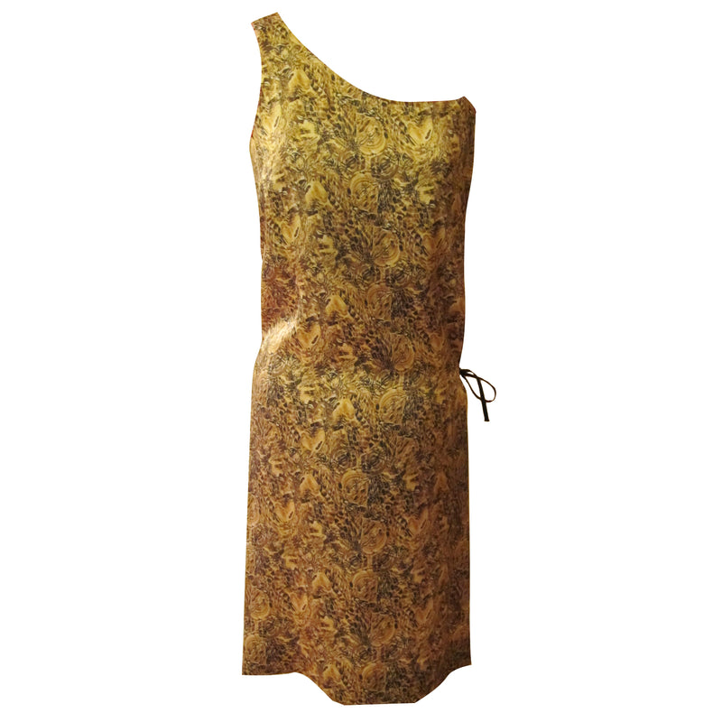 Joseph Gold Silk Dress