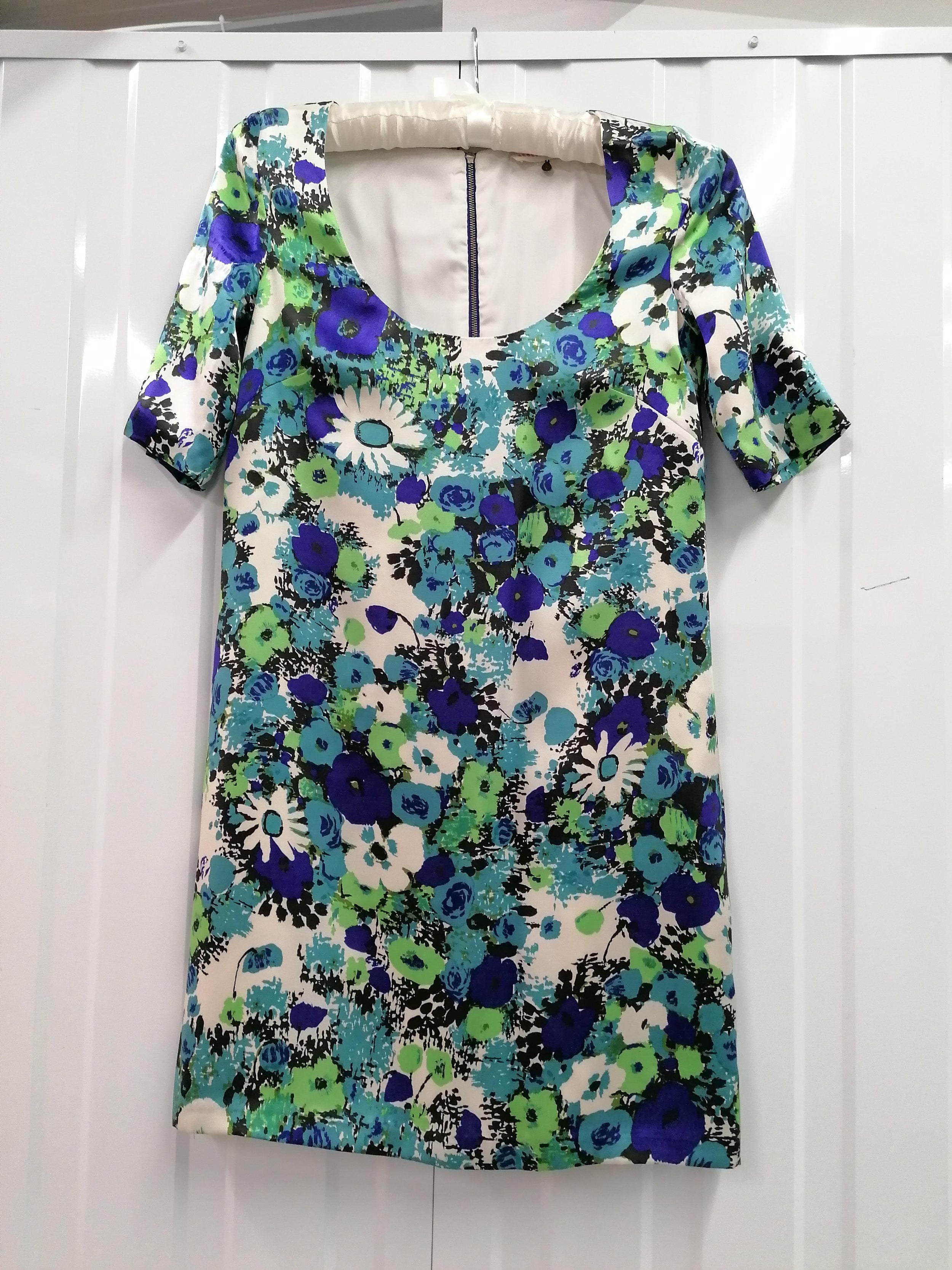 Rebecca Taylor Floral Print Shift Dress