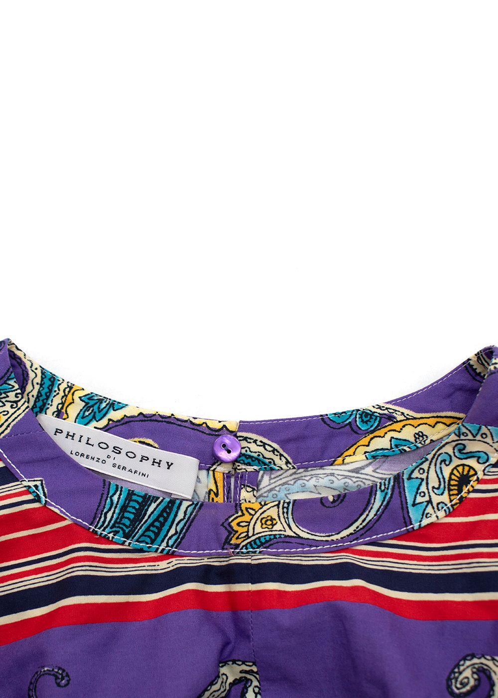 Philosophy Di Lorenzo Serafini Purple Two Piece Set